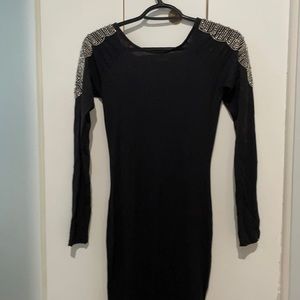 WAREHOUSE Black Dress